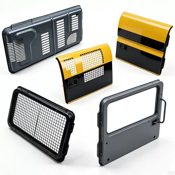 Excavator Sheet Metal Parts, Cab Door Engine Cover Body Panels Spare Parts