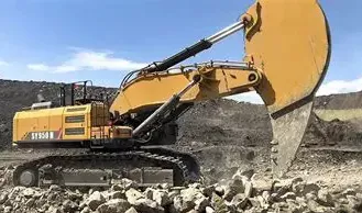 Heavy‑duty rock boom