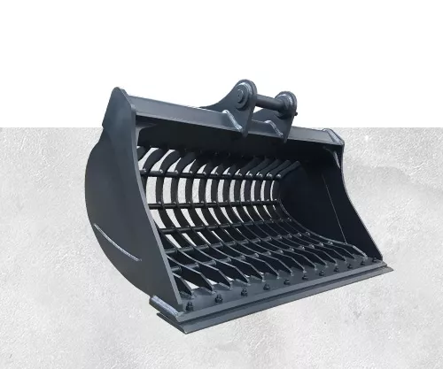 cat314 excavator sieve bucket for soil and rock separation