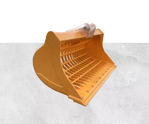 KATO HD85 excavator sieve bucket for soil and rock separation