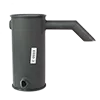 Caterpillar excavator engine exhaust muffler