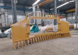 Bulldozer stick rake